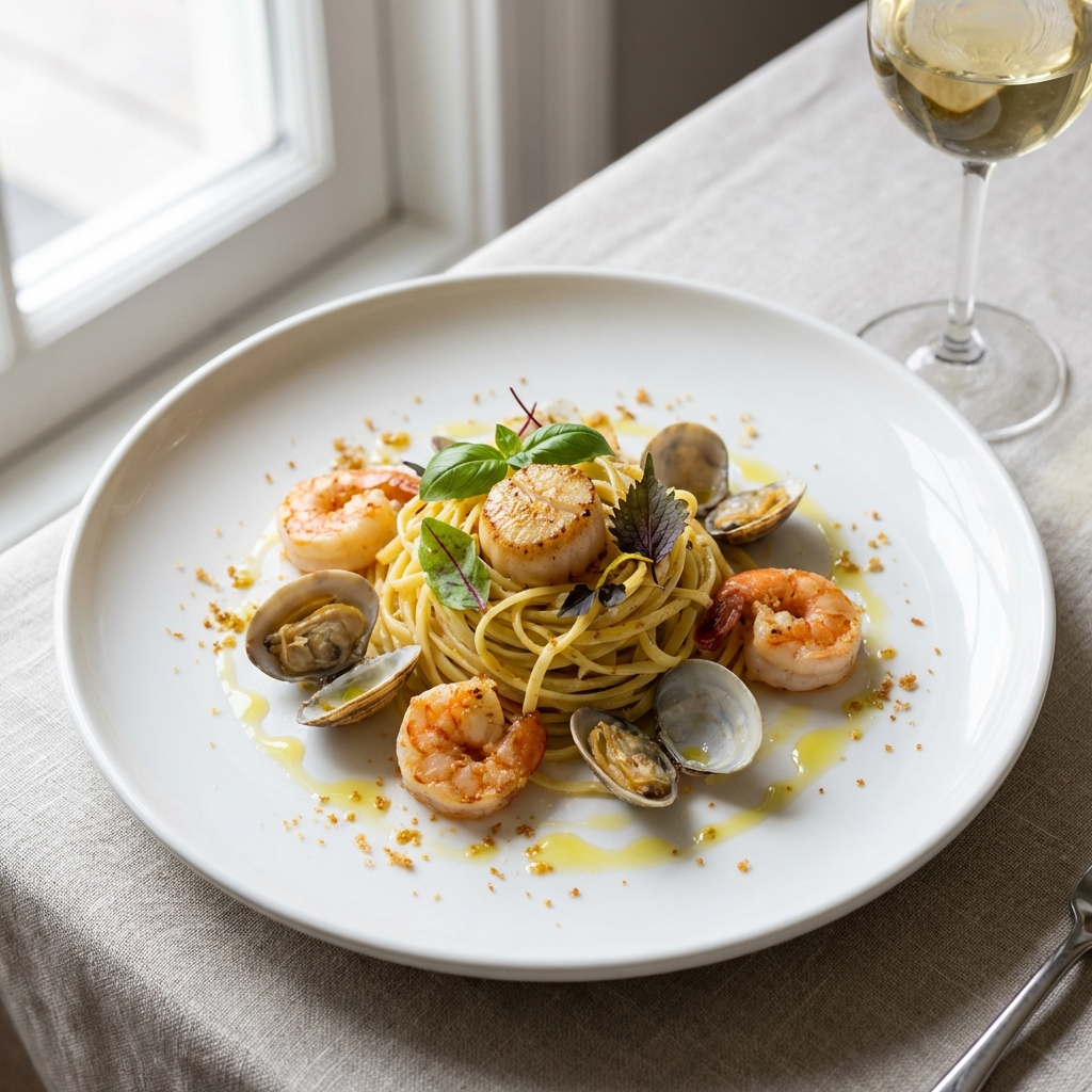 Seafood Linguine